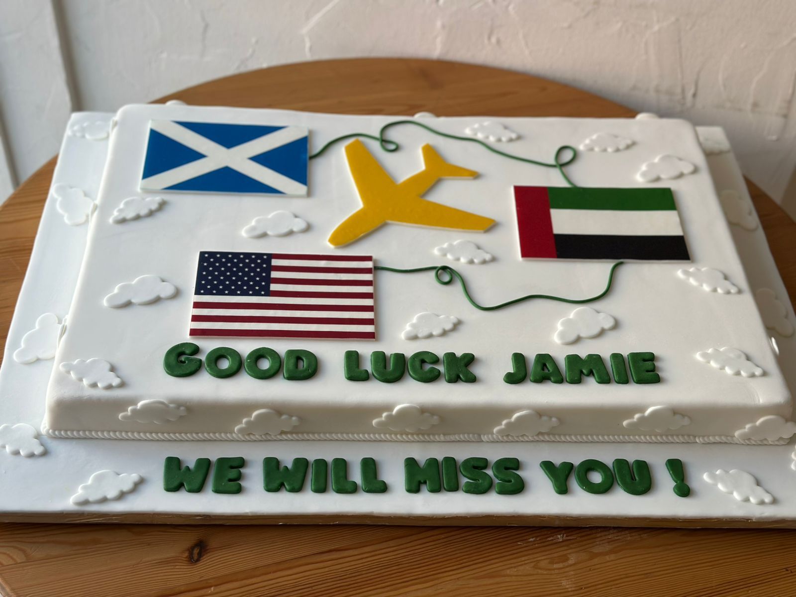 Farewell Cake-slab cake